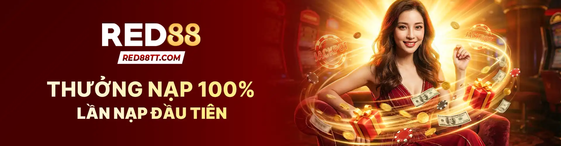 red88 thưởng nạp 100% cho lần đầu tiên